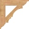 Ekena Millwork Balboa Traditional Smooth Bracket, Western Red Cedar, 5 1/2"W x 30"D x 30"H BKT06X30X30BOA01SWR - alternate 2